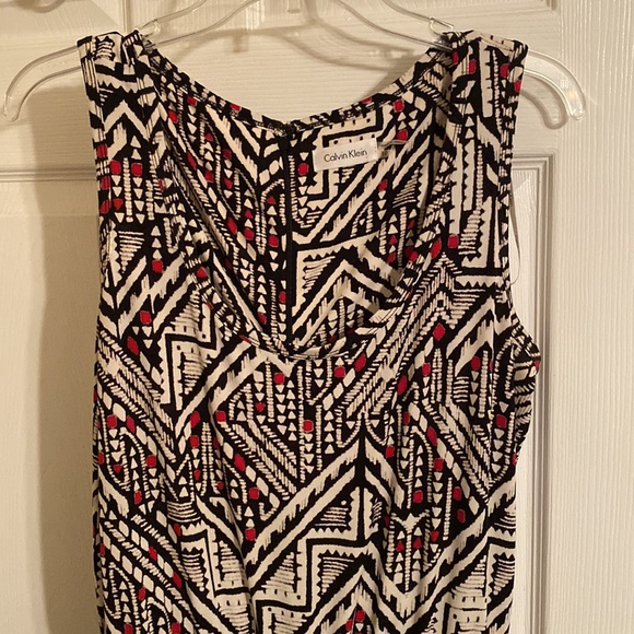 Calvin Klein Sleeveless Jumpsuit - Picture 4 of 9